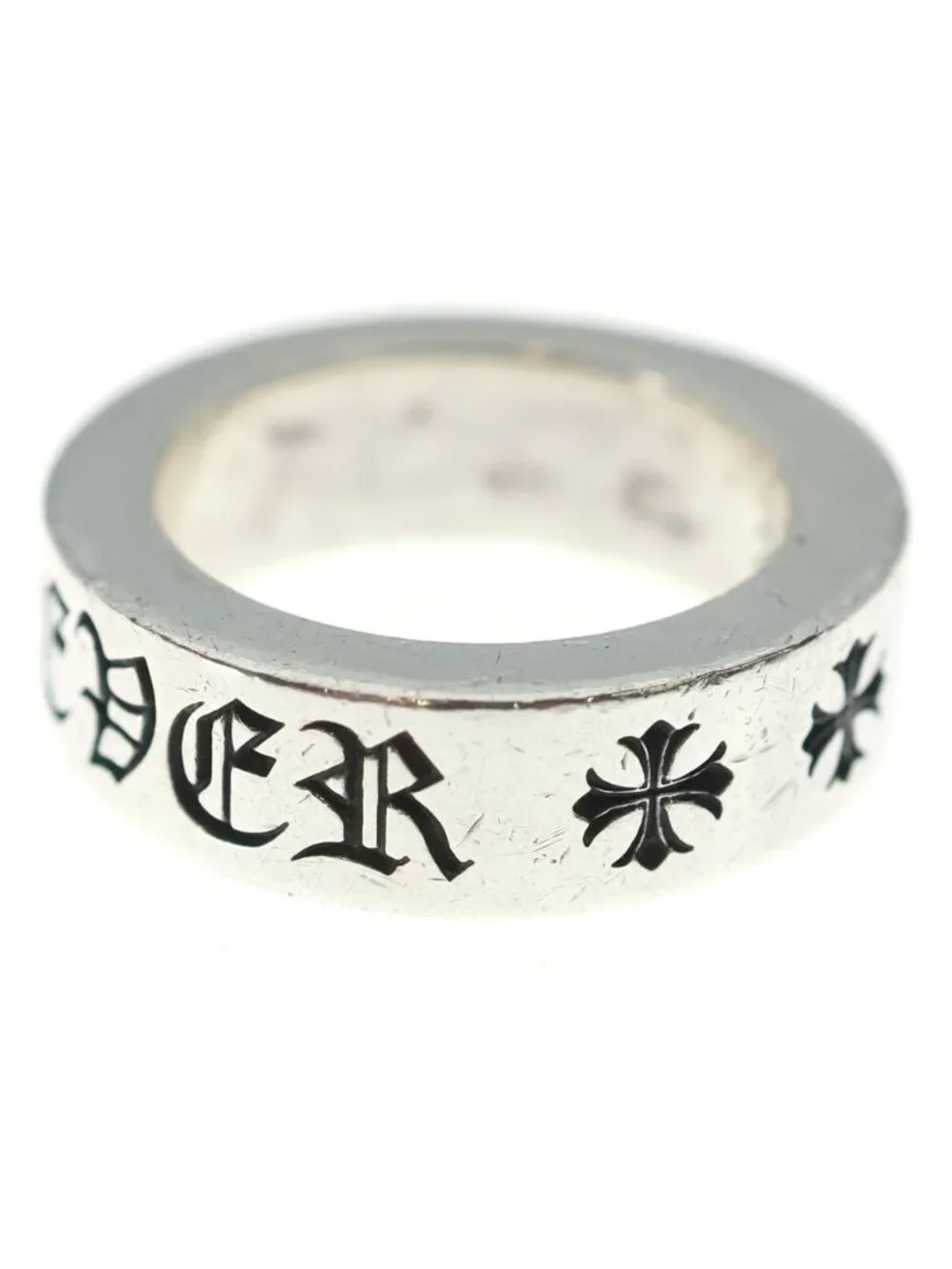 Chrome Hearts Spacer Forever Ring Silver